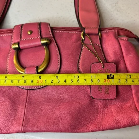 Genuine Pink Leather Purse - Picture 8 of 10